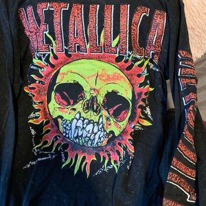 Metallica band /album cover long sleeve shirt brand new
